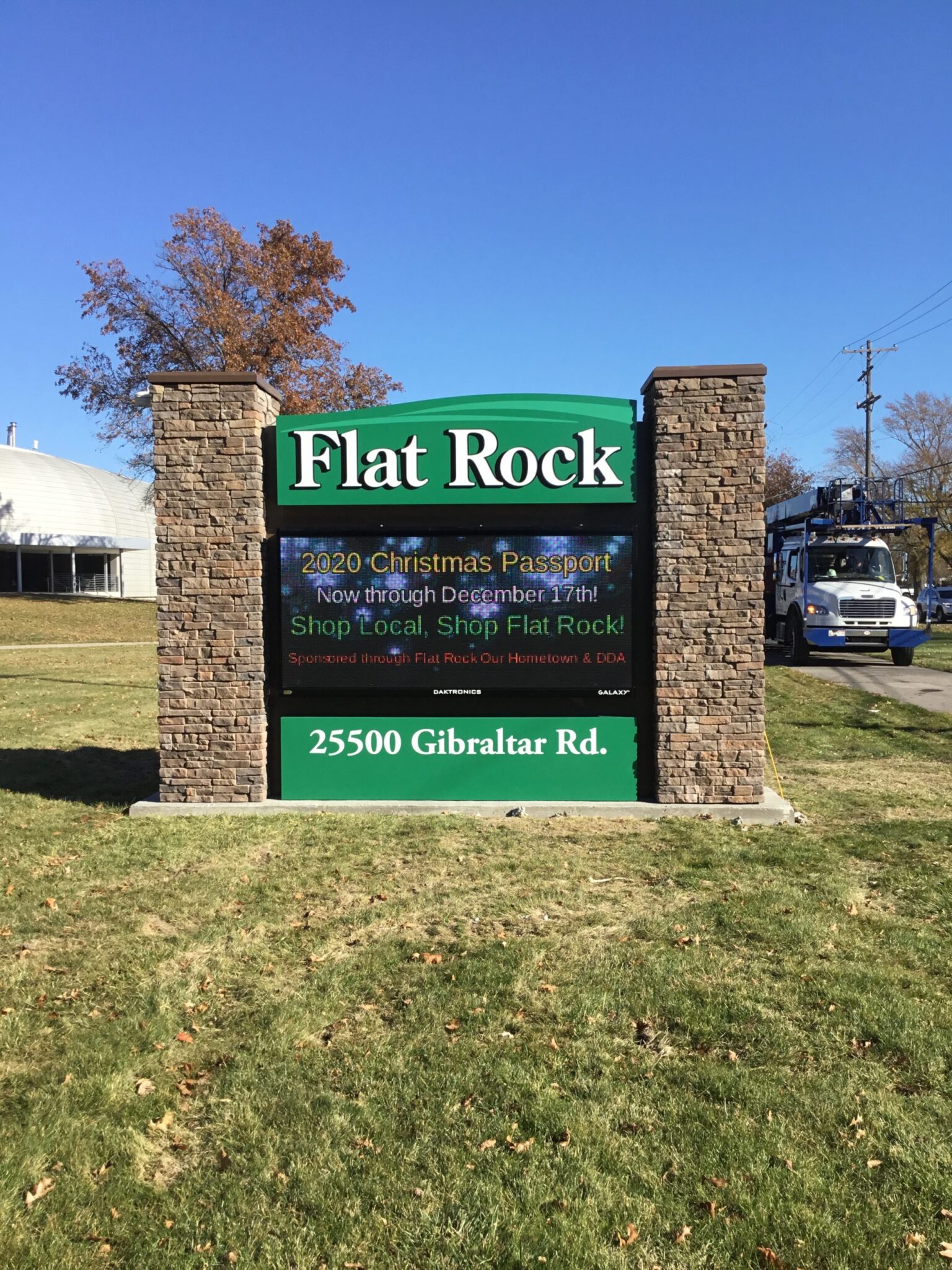 City of Flat Rock - Flat Rock, MI | Johnson Sign Company