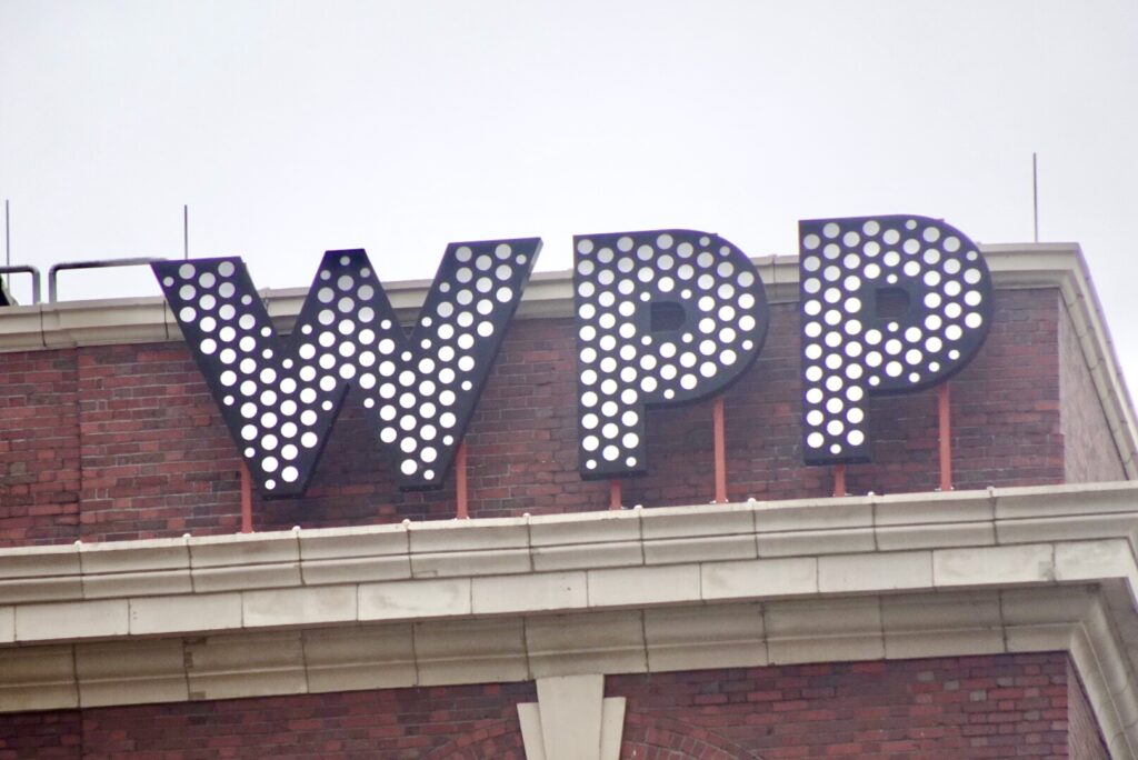 WPP Wall Letters on the Marquette Building in Detroit, MI