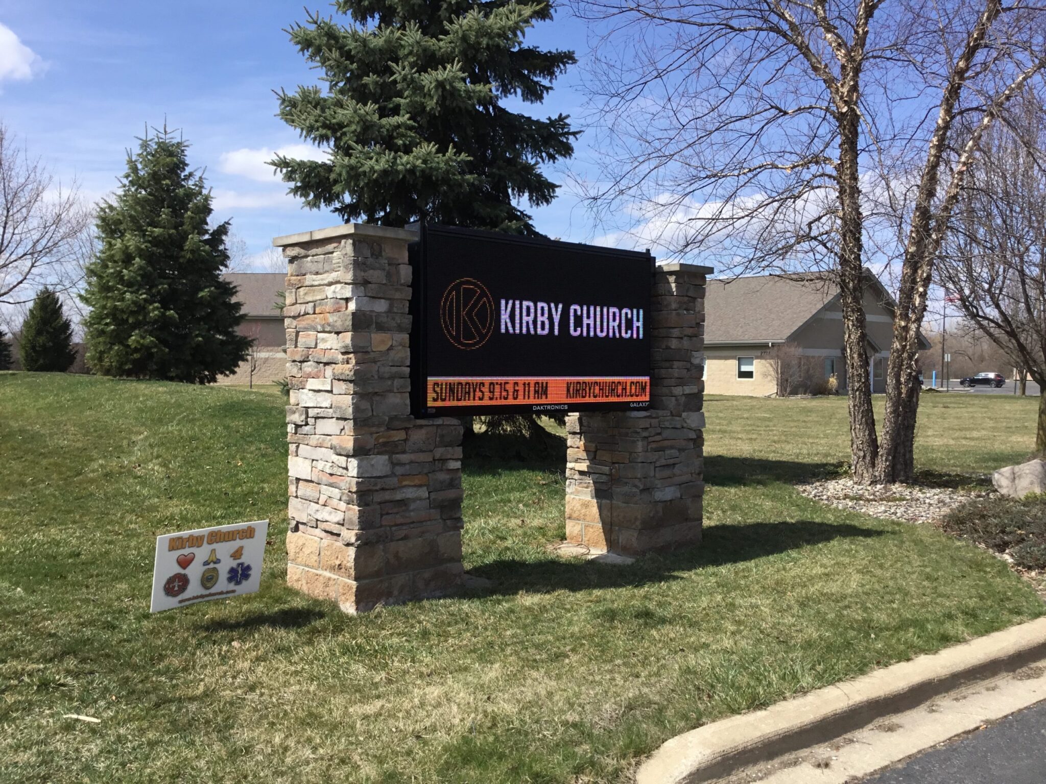 Kirby Church – Flat Rock, MI – Johnson Sign Company